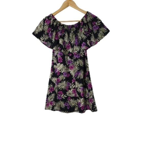 REFORMATION Nashville Off The Shoulder Floral Mini Dress in Lenai Womens Size XS - Picture 6 of 15